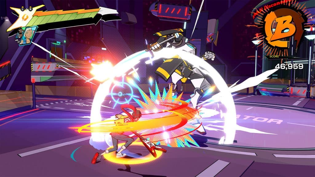 Hi-Fi Rush gameplay screenshot