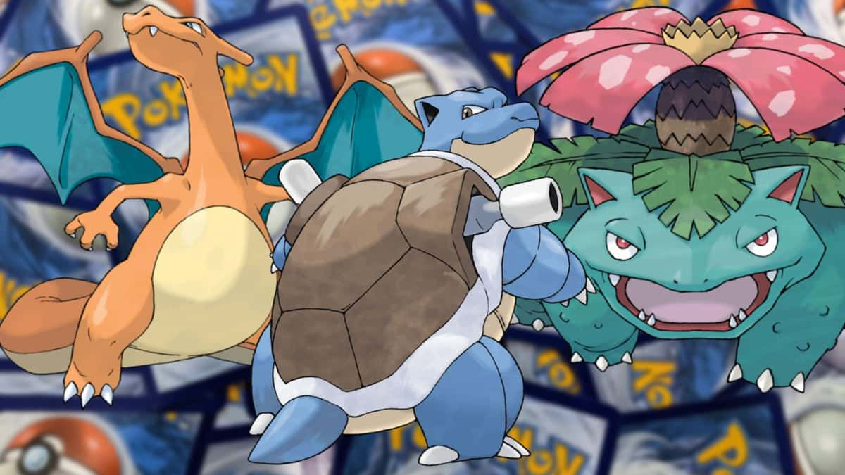 pokemon tcg blastoise charizard venusaur header