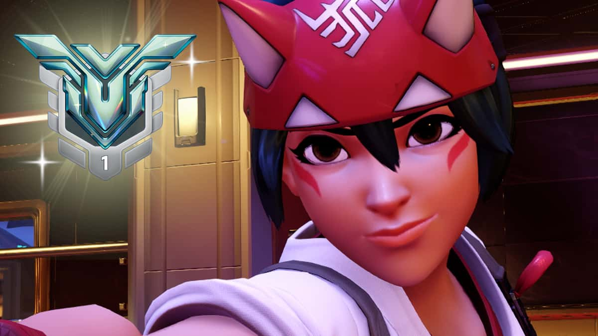 Kiriko gets rank 1 in overwatch 2