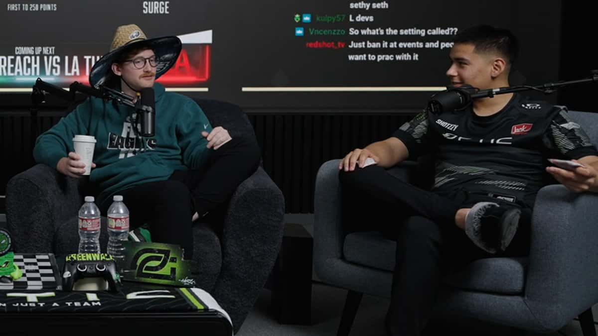 Shotzzy on Scump's watch party discussing the CDL.