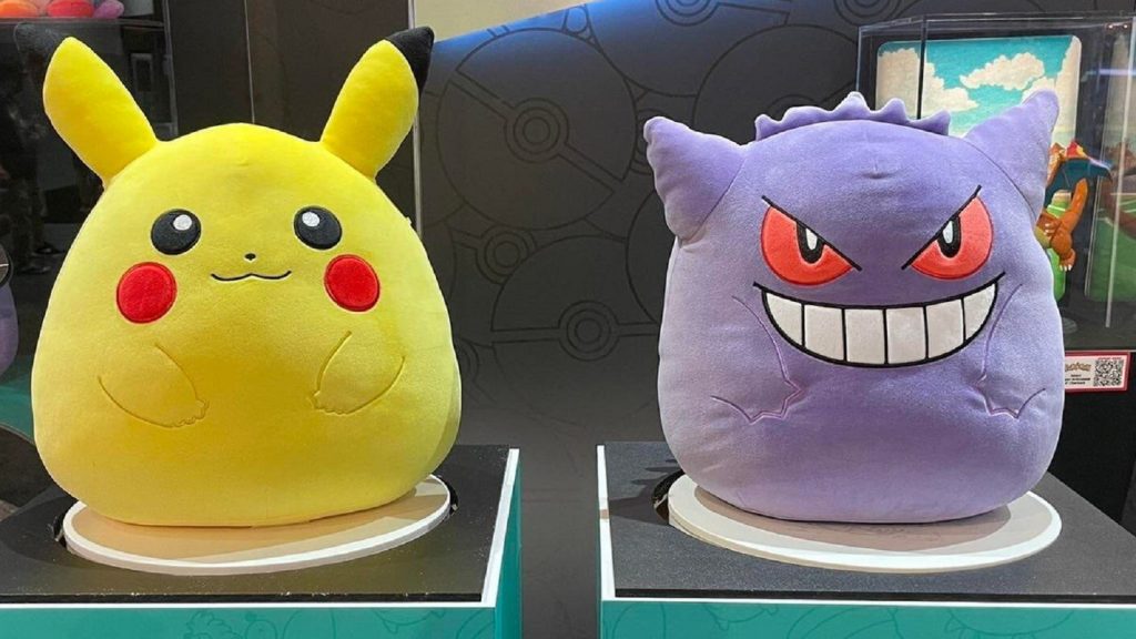 Gengar and purchases Pikachu 10 inch Squishmallow Bundle