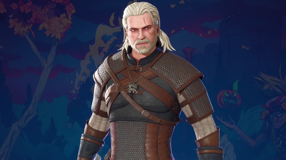 The Witcher's Geralt of Rivia skin in Fortnite