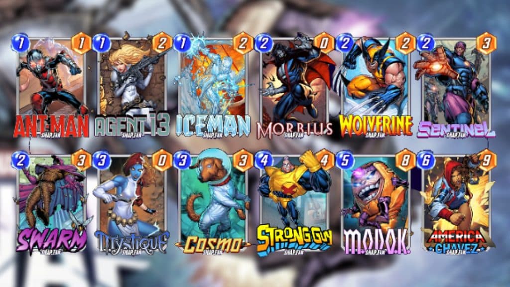 Marvel Snap MODOK Deck 1