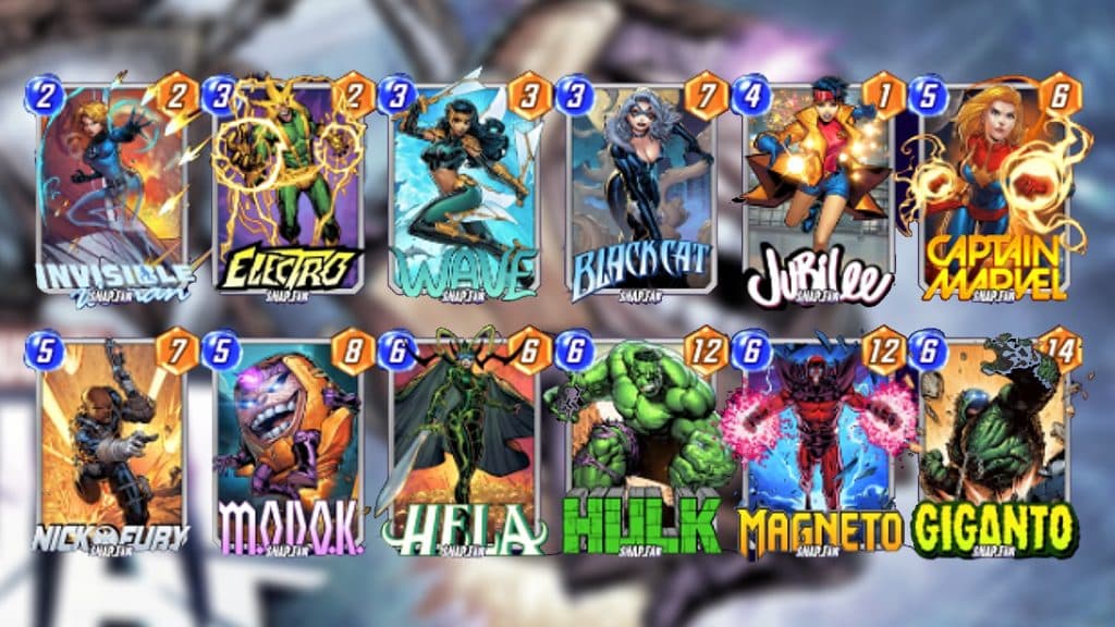 Marvel Snap MODOK Deck 2