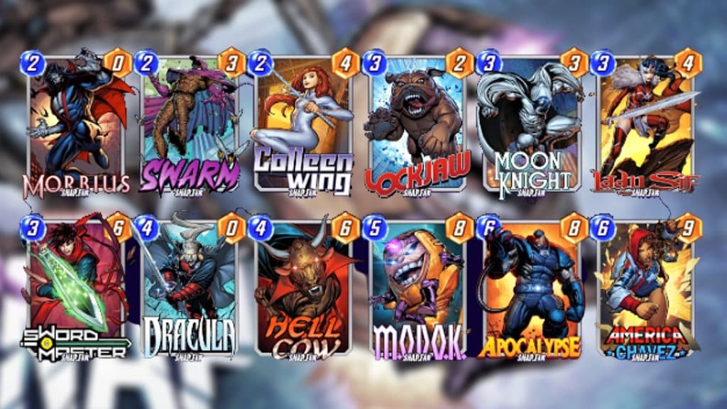 Marvel Snap MODOK Deck 3