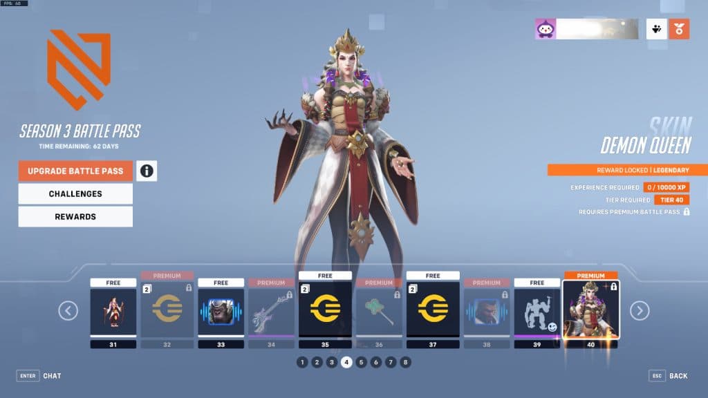 overwatch 2 season 3 battle pass level 31 - 40