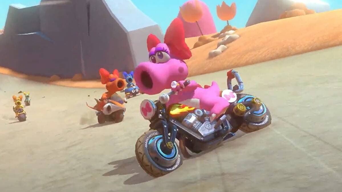 Birdo in Mario kart 8