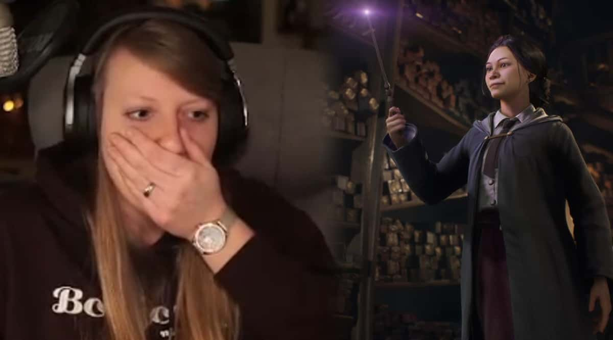 Twitch streamer deletes Hogwarts legacy character