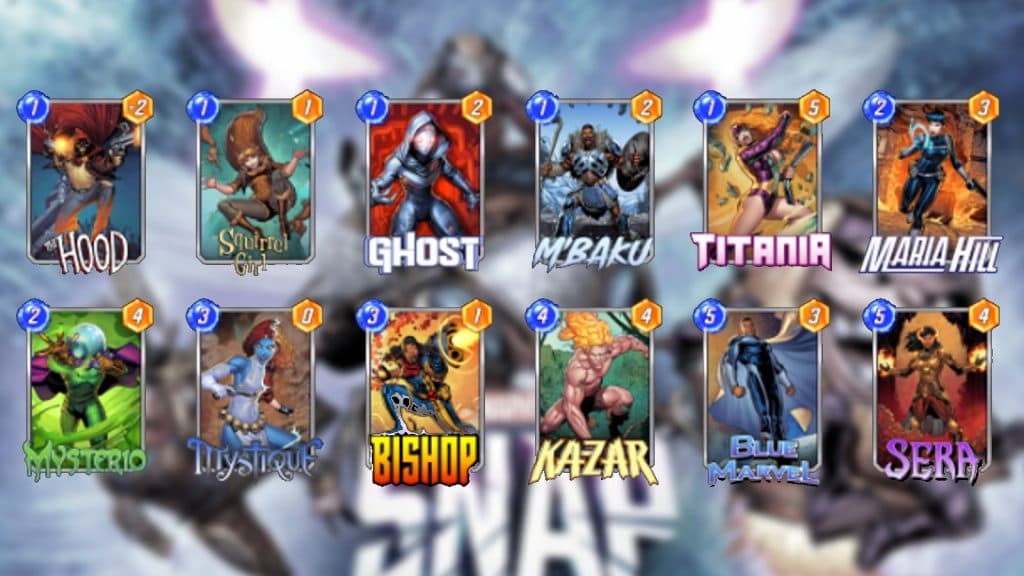 Marvel Snap Ghost Deck 3