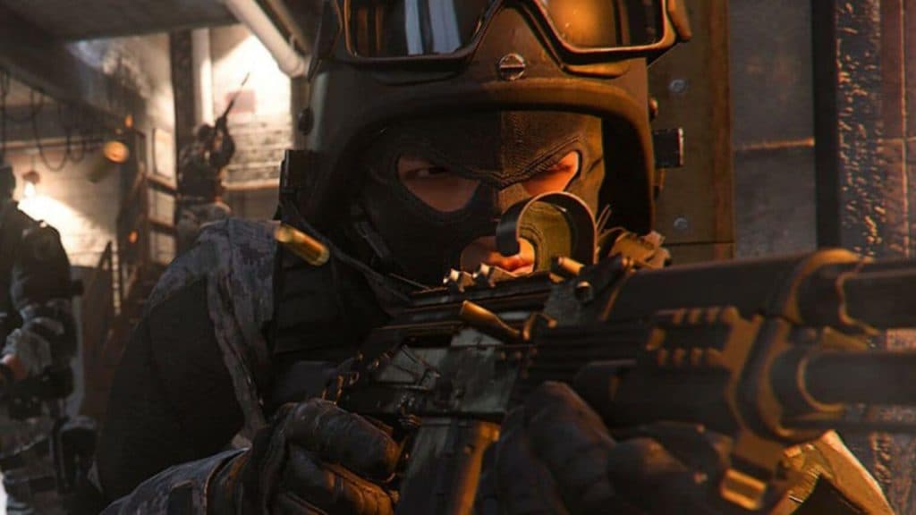 cod mw2 operator aiming down sight