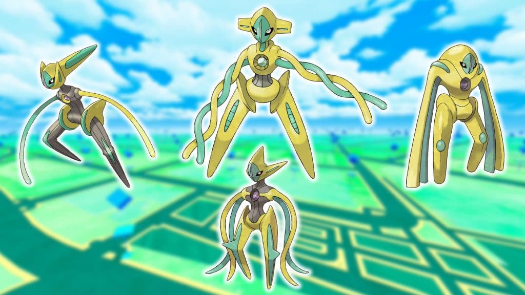 pokemon go all deoxys forms shiny