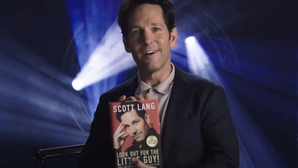 Paul Rudd as Scott Lang.