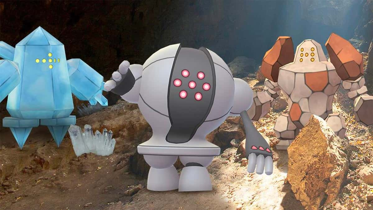 Pokemon Go Regirock, Regice, Registeel Hoenn Tour