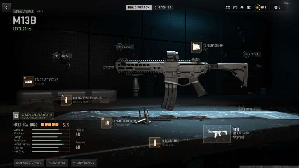 best m13b loadout for warzone 2 season 3 reloaded