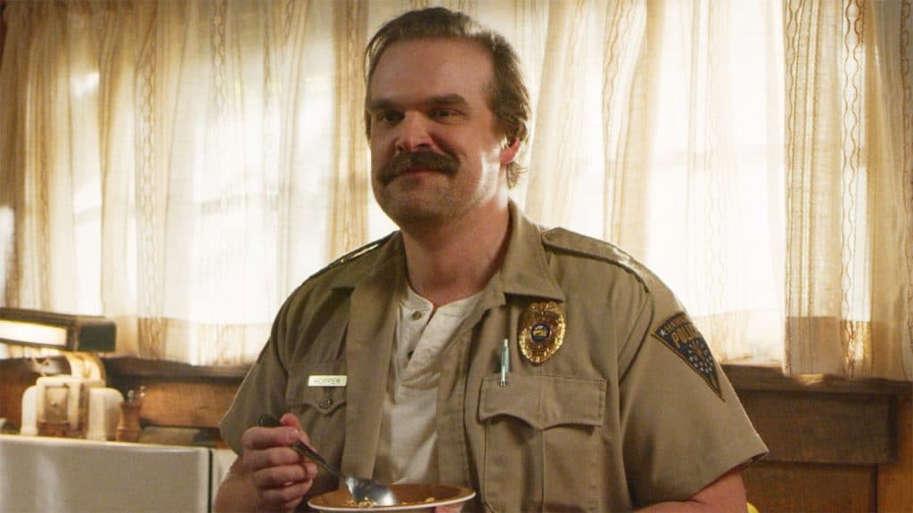 David Harbour Stranger Things body