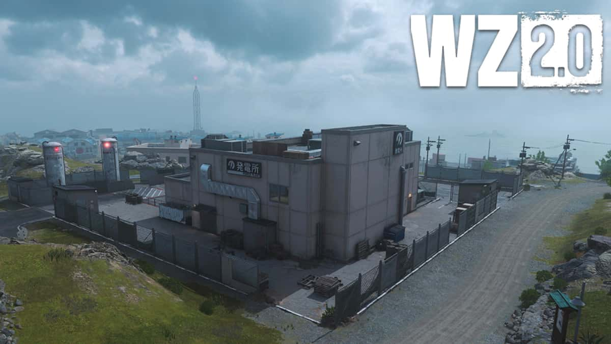 Ashika Island power plant with WZ2.0 logo