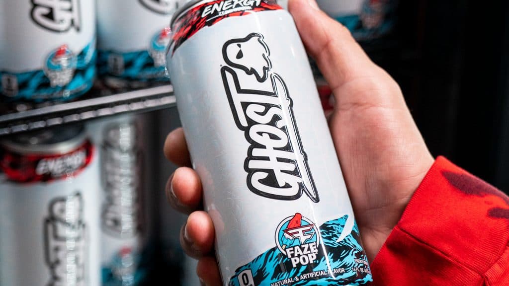 FaZe x GHOST faze pop can