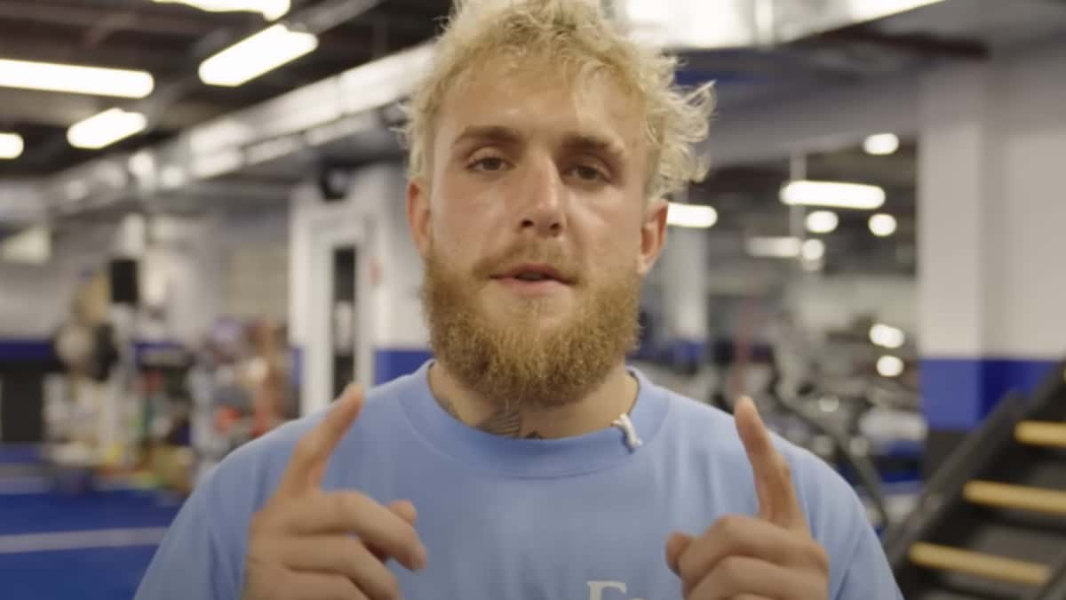 Jake Paul looking into the camera