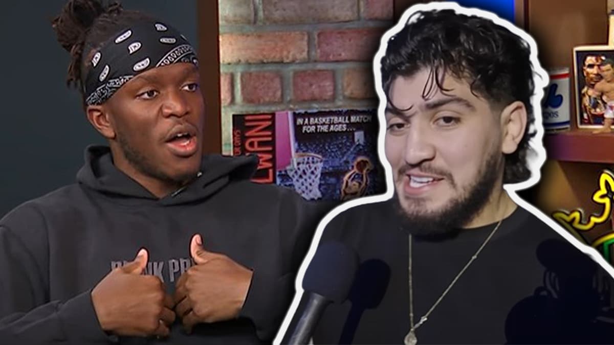 KSI Dillon Danis heated feud DMS after match exit