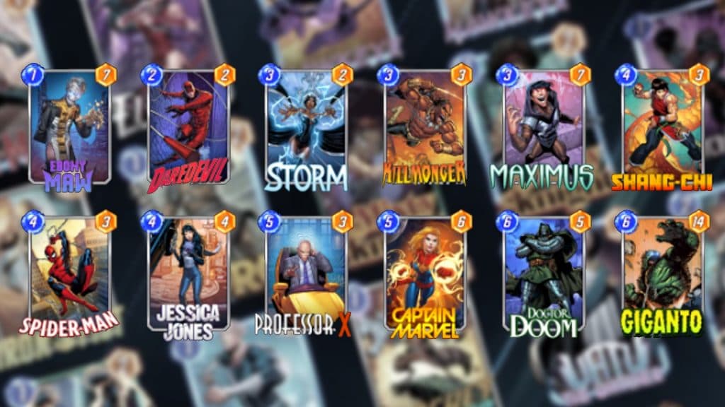 Marvel Snap Captain Marvel Deck 2