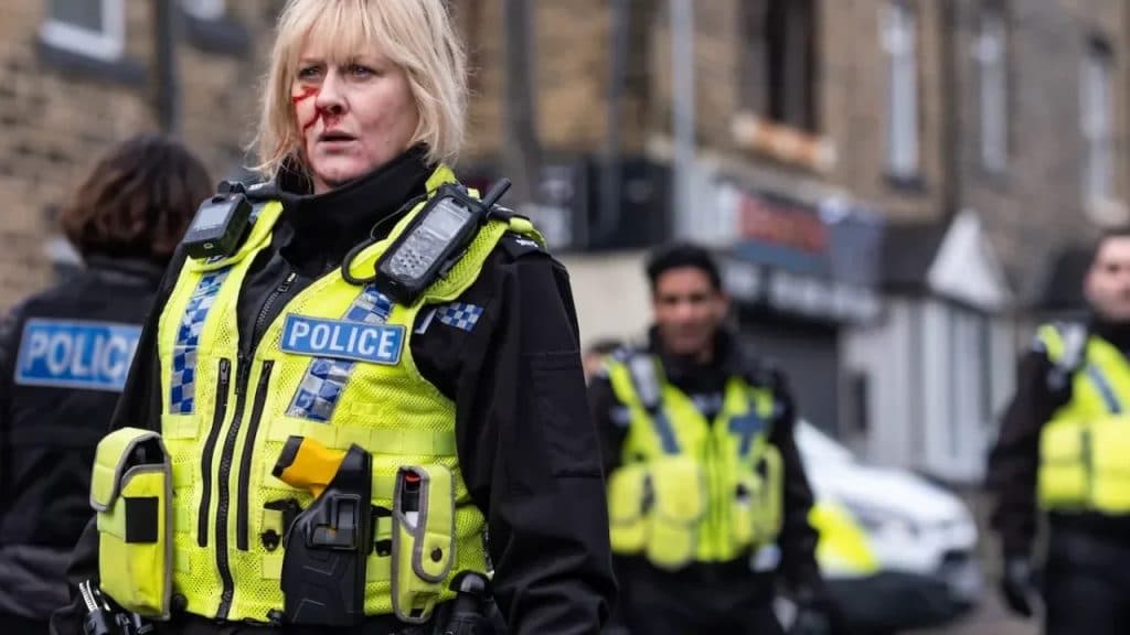 Sarah Lancashire as Catherine Cawood in Happy Valley.