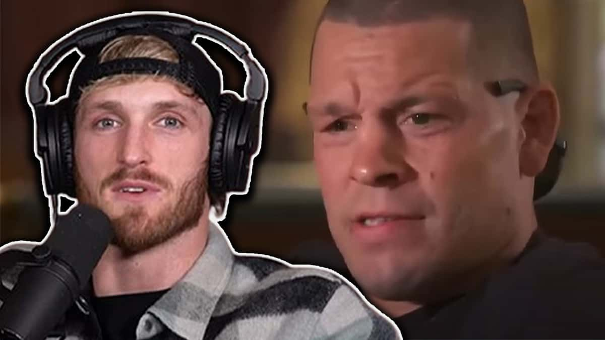 Nate Diaz slams Logan Paul over jake vs fury mid fight trash talk