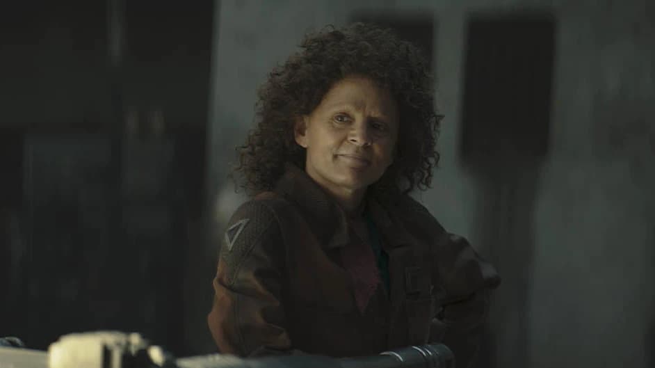 Amy Sedaris as Peli Motto in The Mandalorian