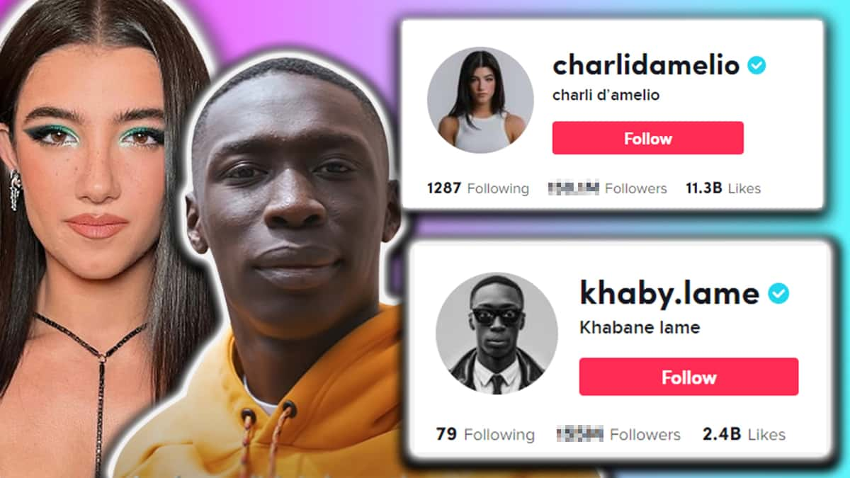 Charli celebrates TikTok milestone amid khaby lame race