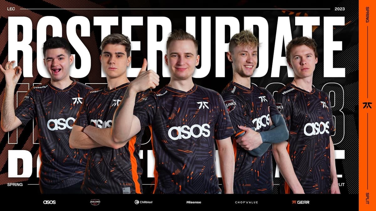 fnatic new LEC roster