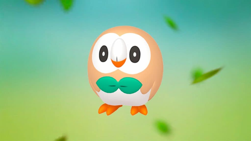 Rowlet in the Pokemon Go Spotlight Hour