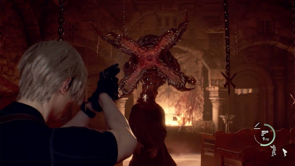 A screenshot of Resident Evil 4 Remake