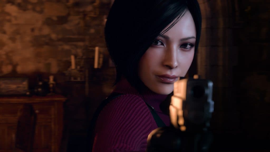 Ada Wong in Resident Evil 4 Remake 