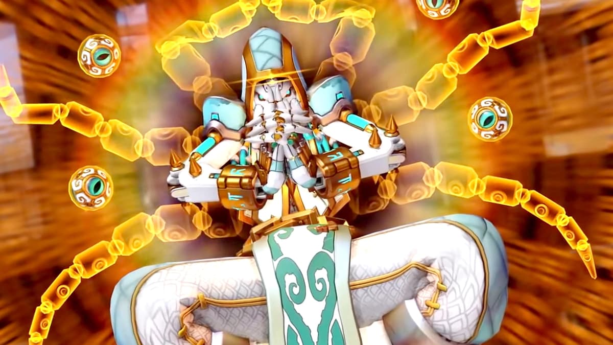 zenyatta uses Transcendence in overwatch