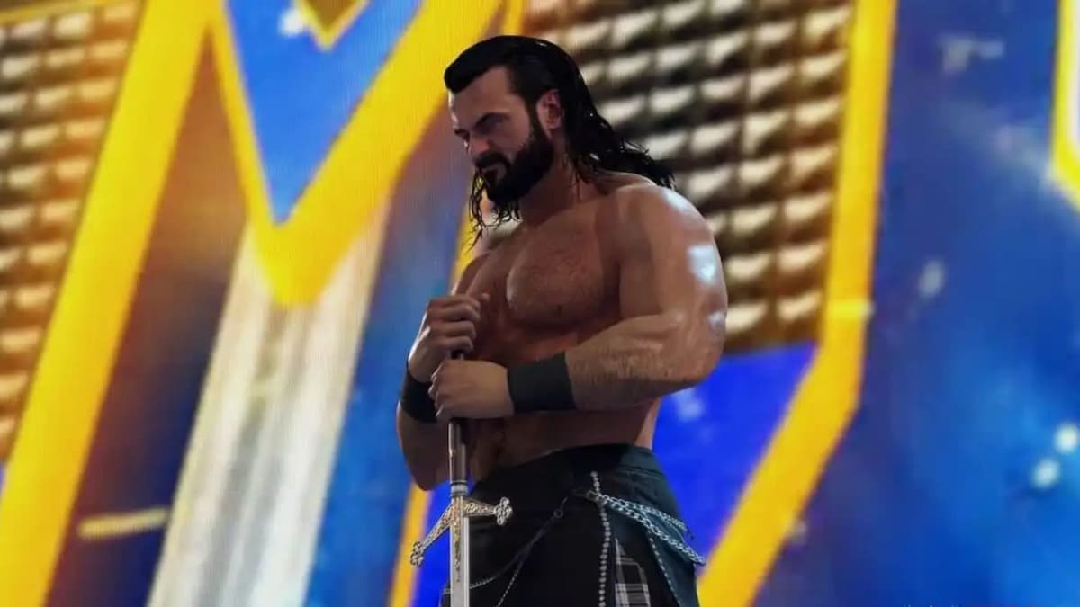 drew mcintyre entrance in wwe 2k23