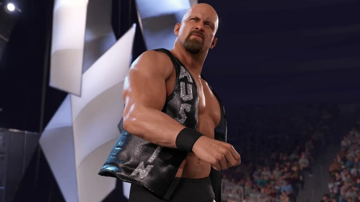 stone cold steve austin entrance in wwe 2k23