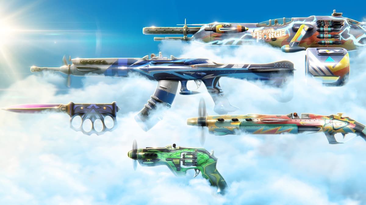 cover art for the Altitude skin bundle in Valorant.