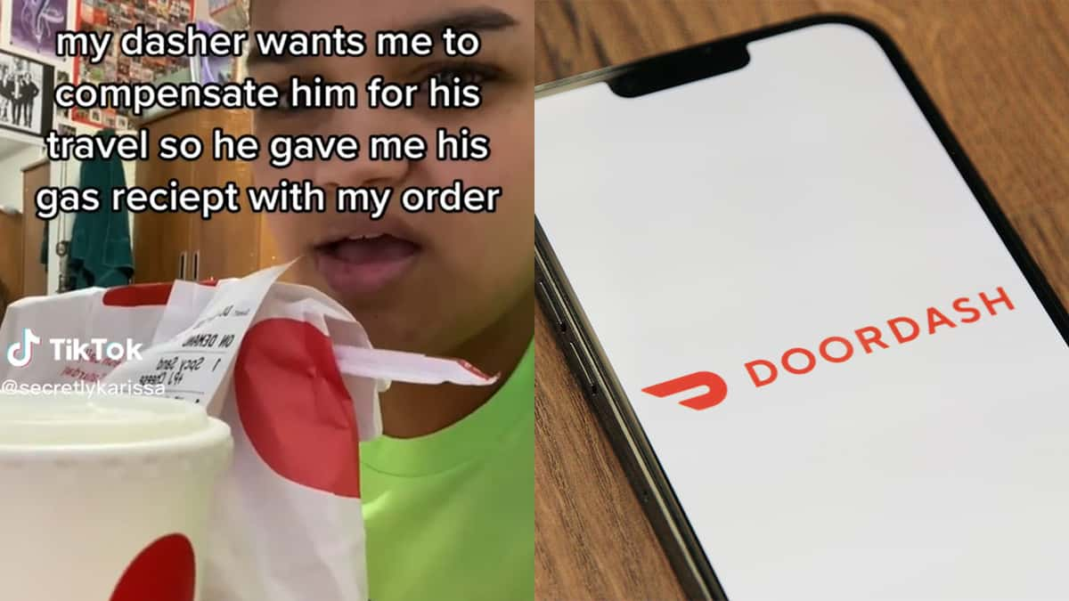 DoorDash TikTok SecretlyKarissa