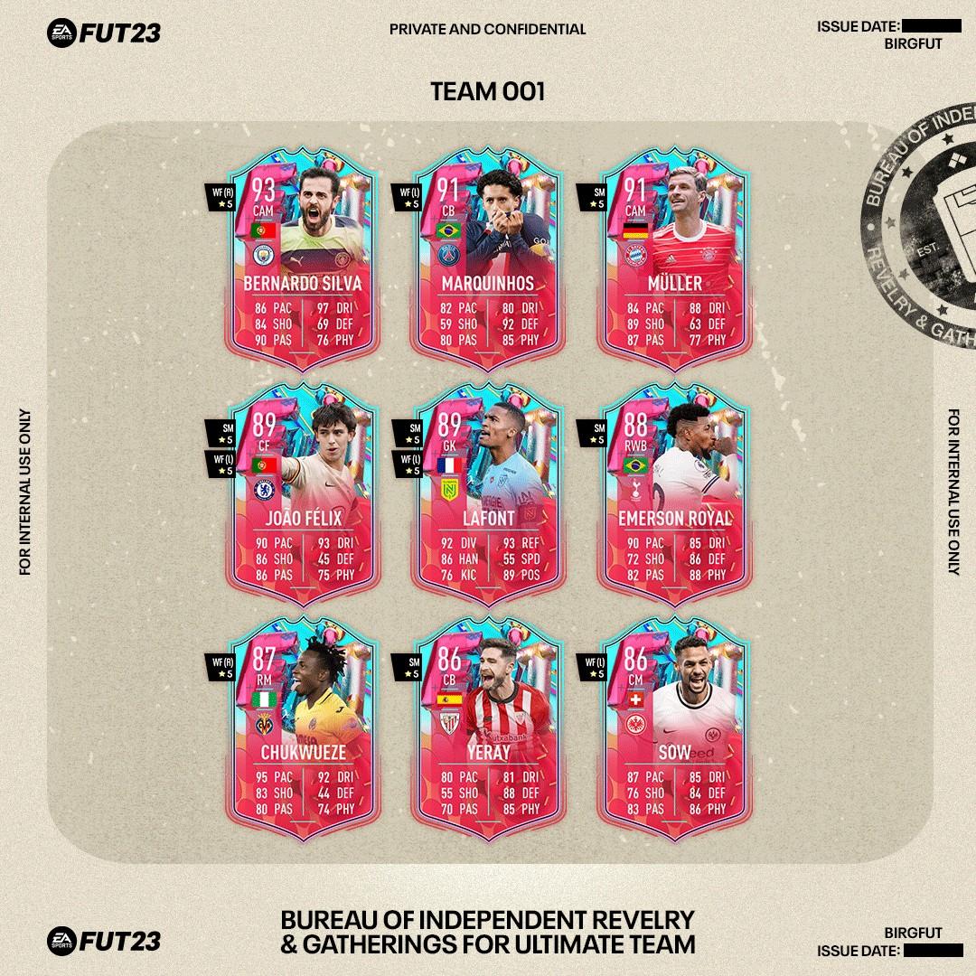 FIFA 23 FUT Birthday Team 1