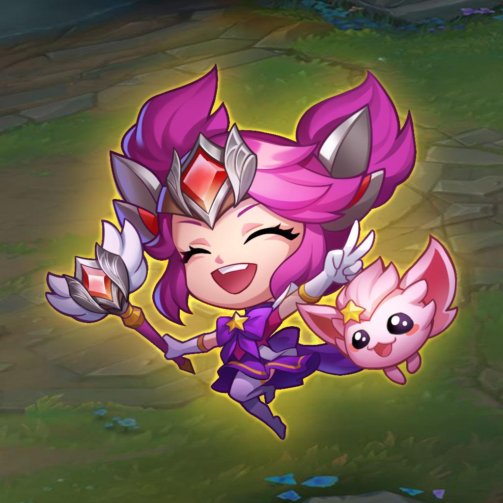 Teamfight Tactics Star Guardian Lux Chibi Ranked Reward Emote