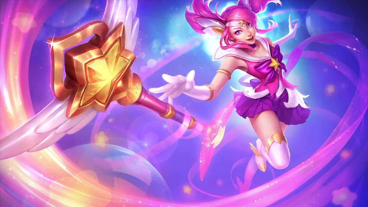 Star Guardian Lux Skin Splash Art