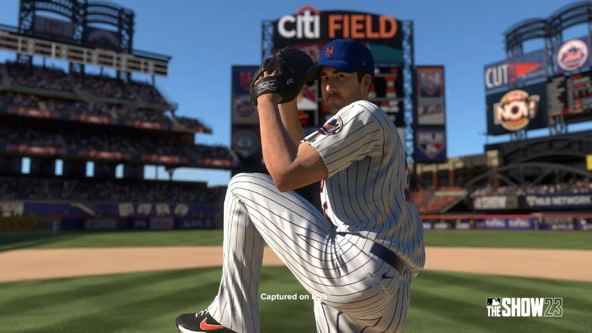 Justin Verlander in MLB The Show 23.