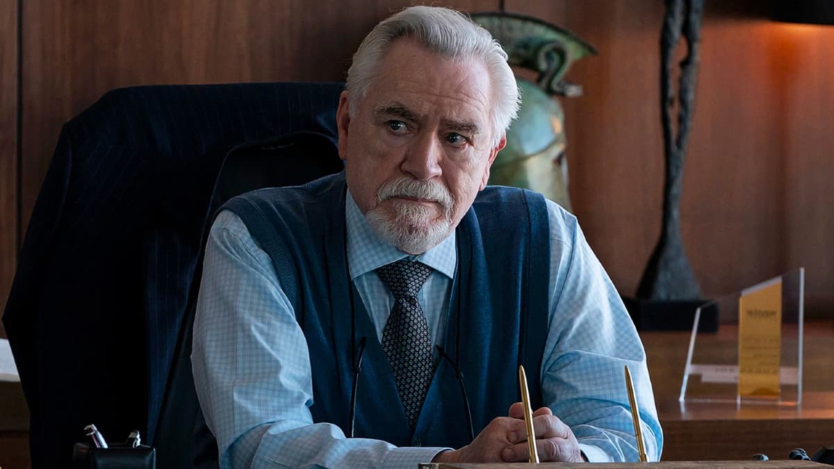 Brian Cox as Logan Roy in Succession