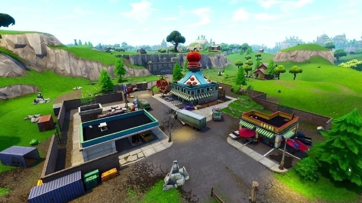 Tomato town in fortnite