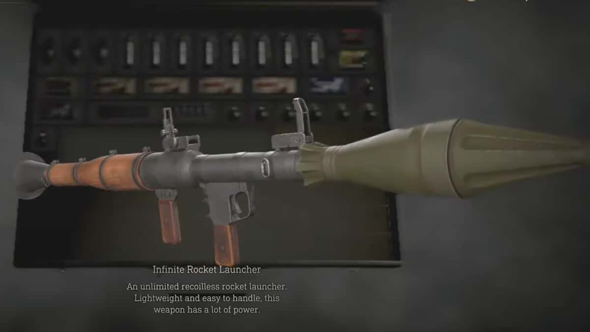 Rocket Launcher RE4