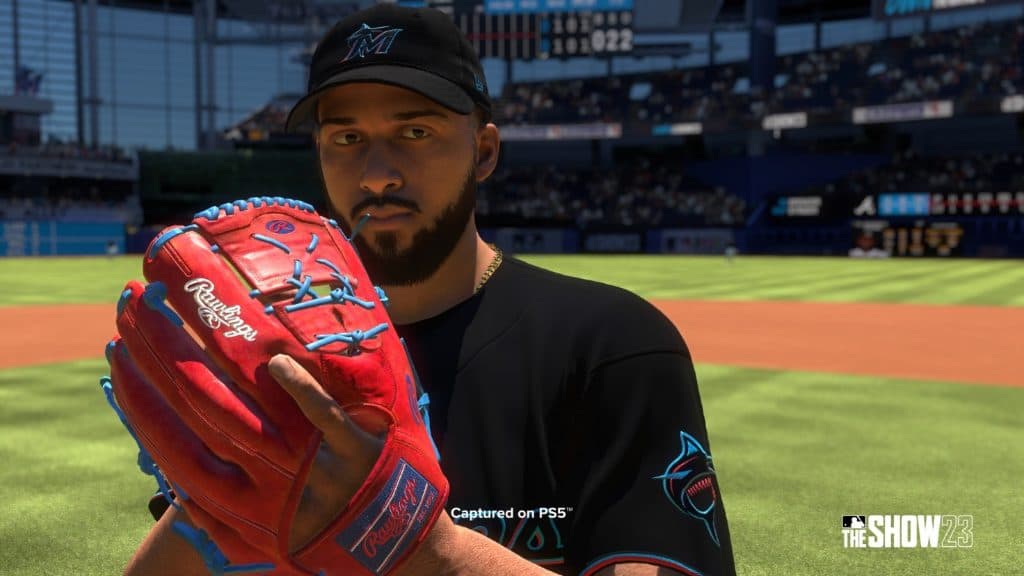 Sany Alcantara in MLB The Show 23.