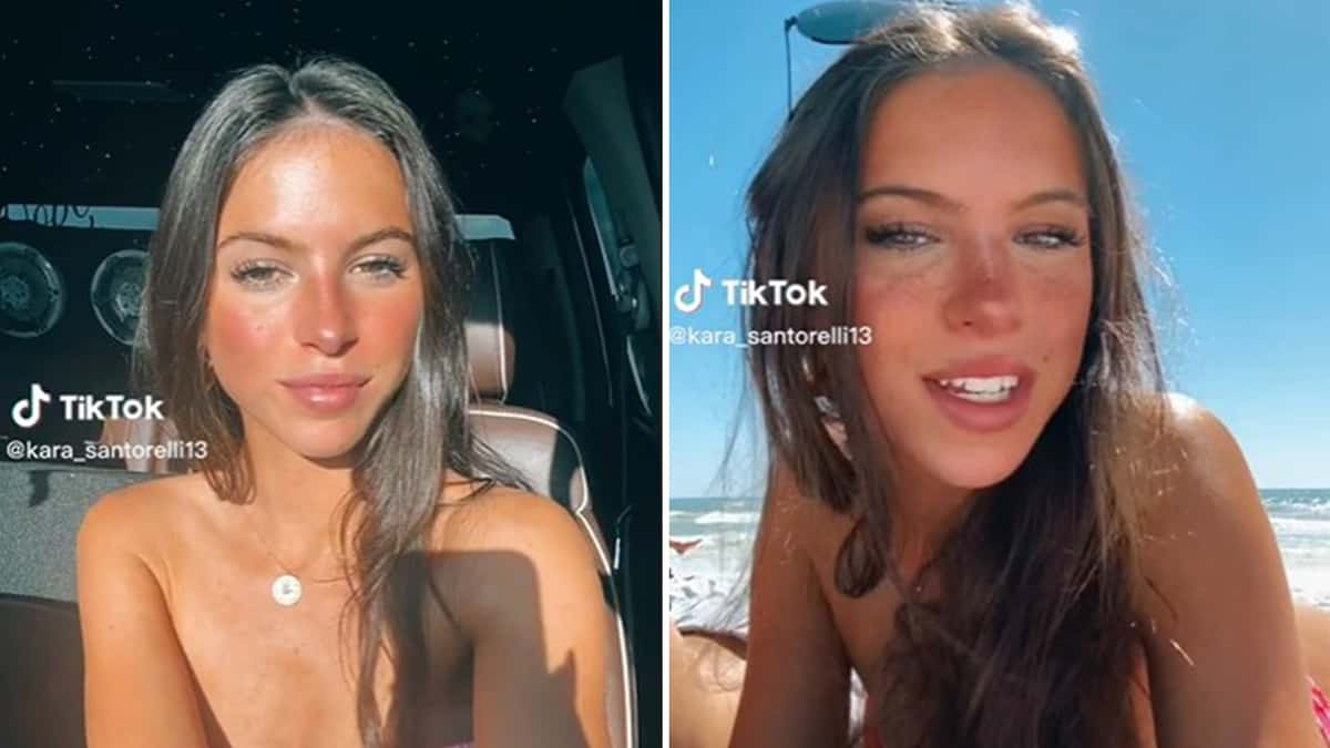 kara santorelli goes viral after fatal car crash tiktok