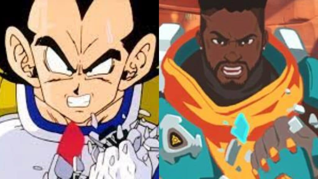 vegeta and baptiste over 9000