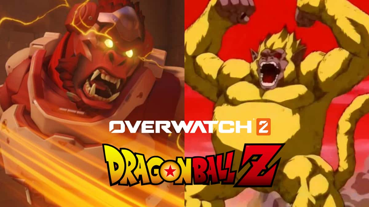 winston great ape overwatch 2 dragon ball z skin