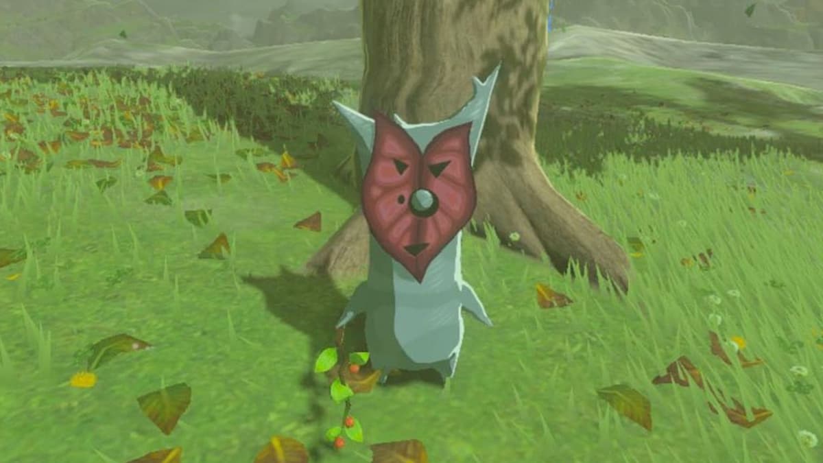 A Korok in Legend of Zelda: Breath of the Wild