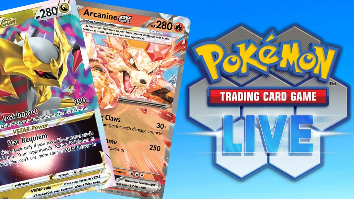 pokemon tcg live arcanine giratina cards header